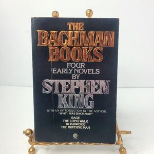 The Bachman Books Stephen King Plume 1st Ed 3rd Printing Paperback 1985 Rage